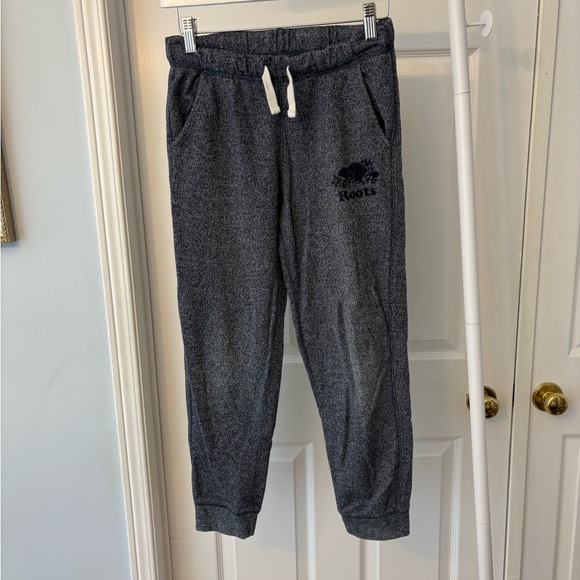 Roots Kids Navy Blue Sweatpants Size 12 - Picture 2 of 8
